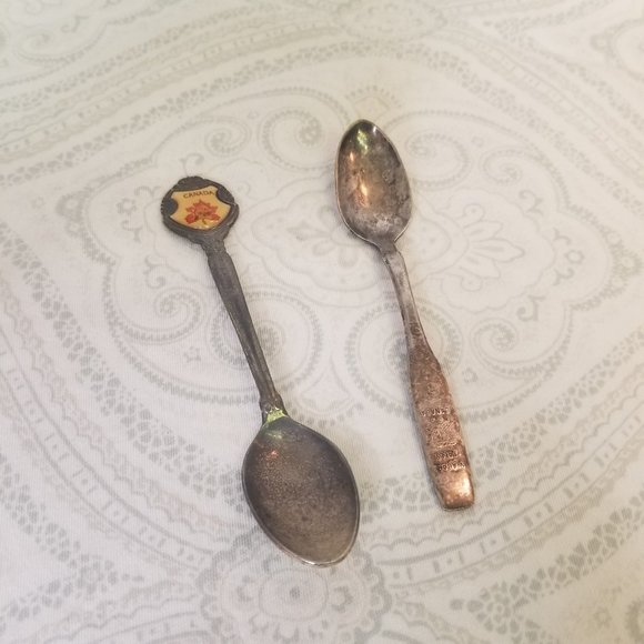 Oneida Dining Vintage Souvenir Demitasse Spoons Niagara Falls Canada Oneida Gazelle Poshmark